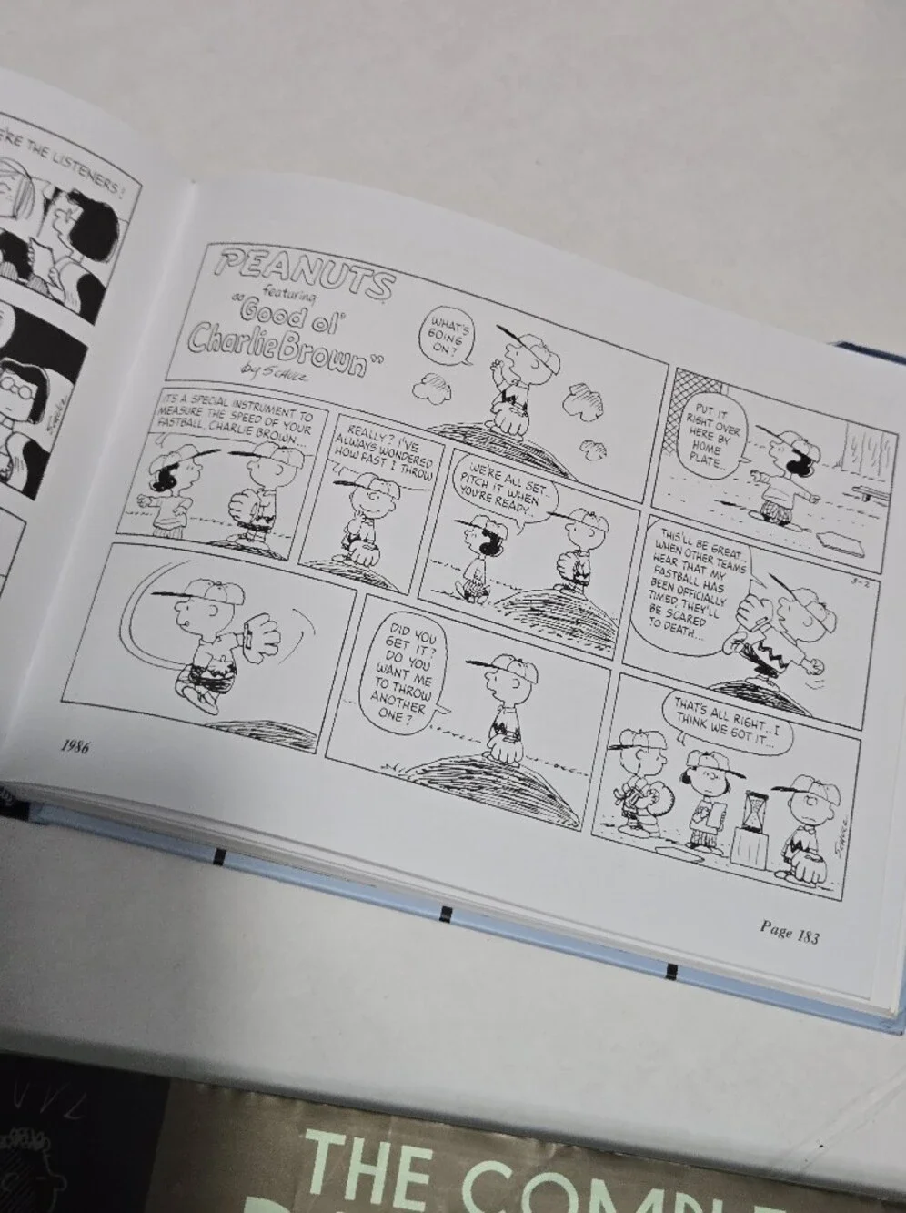 The Complete Peanuts 1985-1986 Volume 18 Hardcover Edition -- Charles M. Schulz